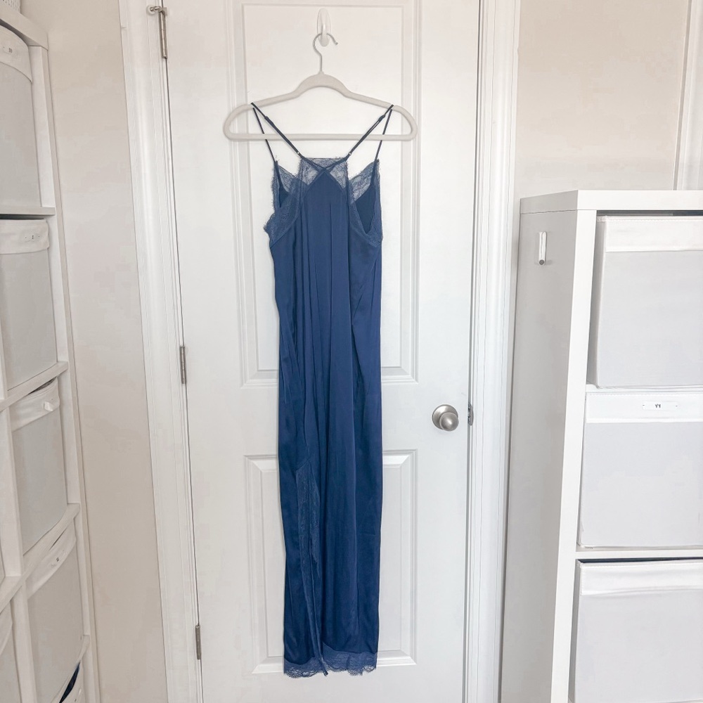 NEW Scotch & Soda Cami Maxi Dress Lace Slip - Picture 8 of 9